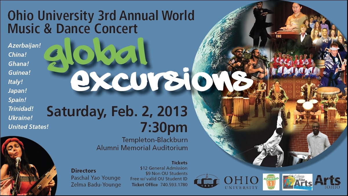 2013 Global Excursions poster
