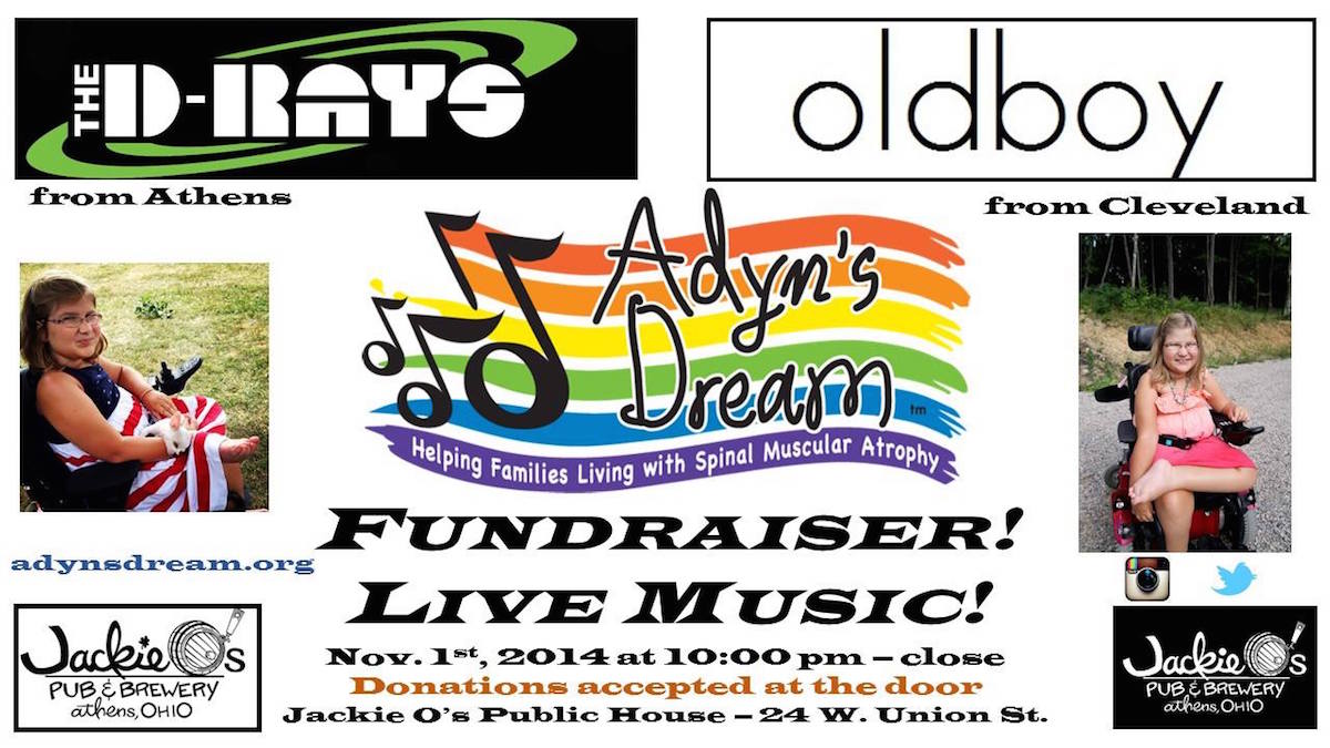 Adyn's Dream fundraiser poster