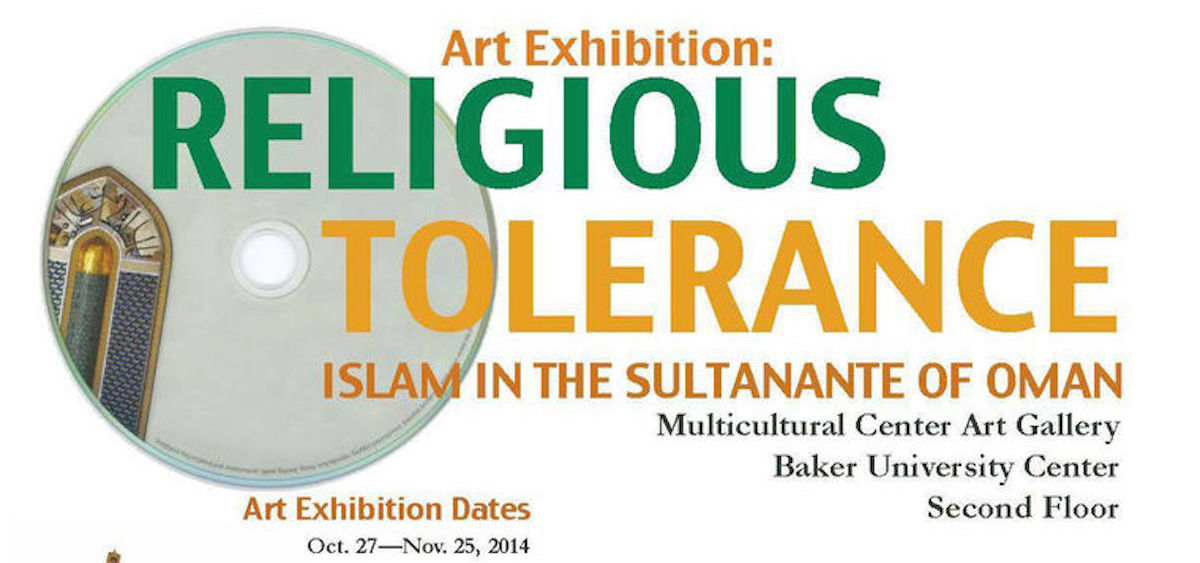 "Religious Tolerance" exhibit at Ohio University Multicultural Center