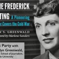 Pauline Frederick book party flyer