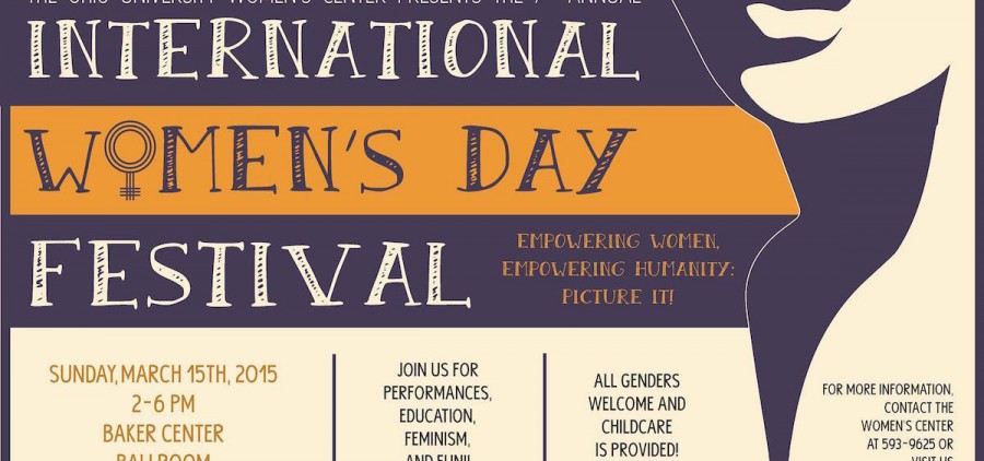 2015 International Women's Day flyer