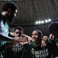 Ohio university mens basketball huddle