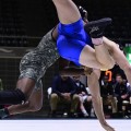 Ohio university wrestler throws opponent