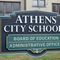 Athens City Schools sign