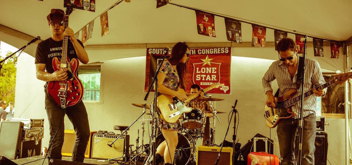 Angela Perley & The Howlin' Moons at SXSW
