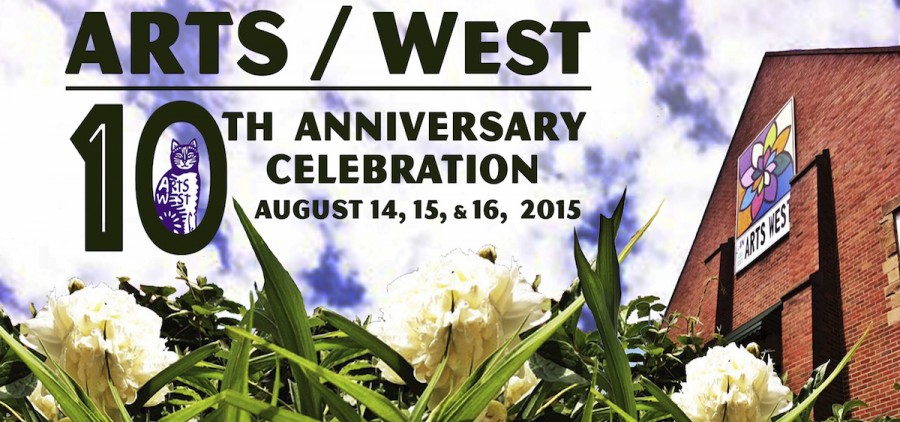 ARTS/West 10th anniversary banner