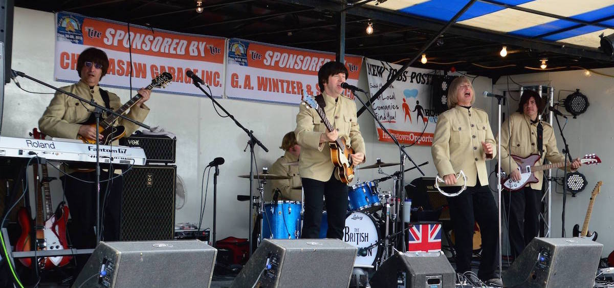 The British Invasion, a '60s tribute group, will perform at Stuart's Opera House on July 12. (facebook.com/thebritishinvasionpage)