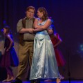 The Blue Fairy (Marissa Dienstag) and Geppetto (Joe Assente) star in the ABC Players production of "My Son, Pinocchio," this weekend at Stuart's Opera House. (Hannah Schroeder/WOUB)
