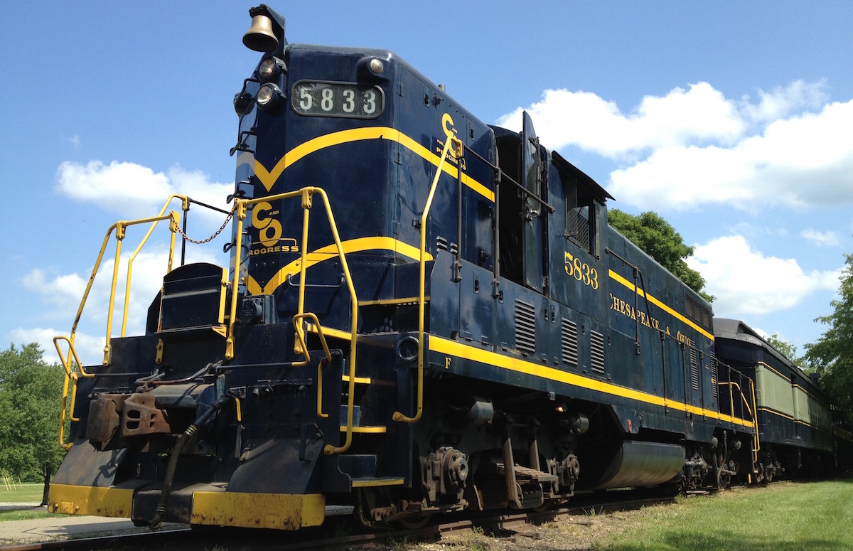 Hocking Valley Scenic Railway, Nelsonville, Ohio (photo courtesy of Stuart's Opera House)