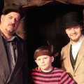 Left to right, Phil Palmer, Joshua Lightle and Daniel Warne star in the Zanesville Community Theatre's production of "The Ransom of Red Chief." (photo provided)