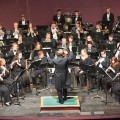 The Ohio University Wind Symphony, directed by Andrew Trachsel, photographed by Nick Bolin in 2015.