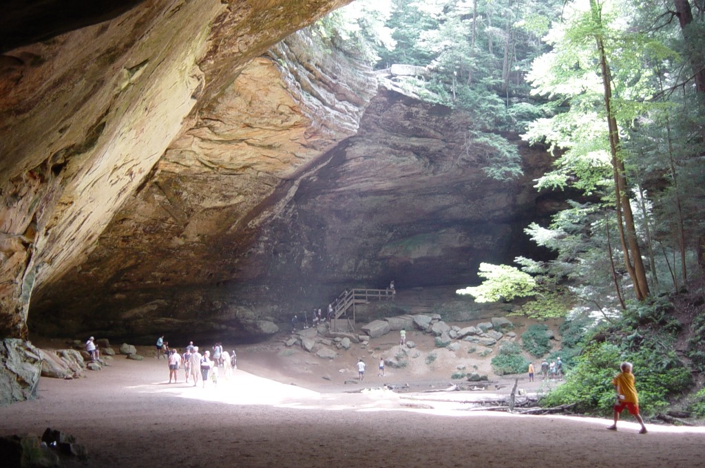 The beauty of Hocking Hills State Park. (wikipedia.com)