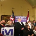 Marsy's supporters rally to get the law on the statewide ballot.