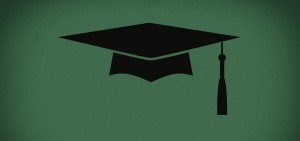 An illustration of a graduation cap