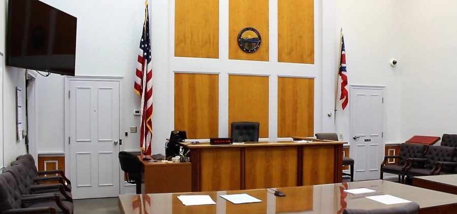 Courtroom of the Athens County Municipal Court