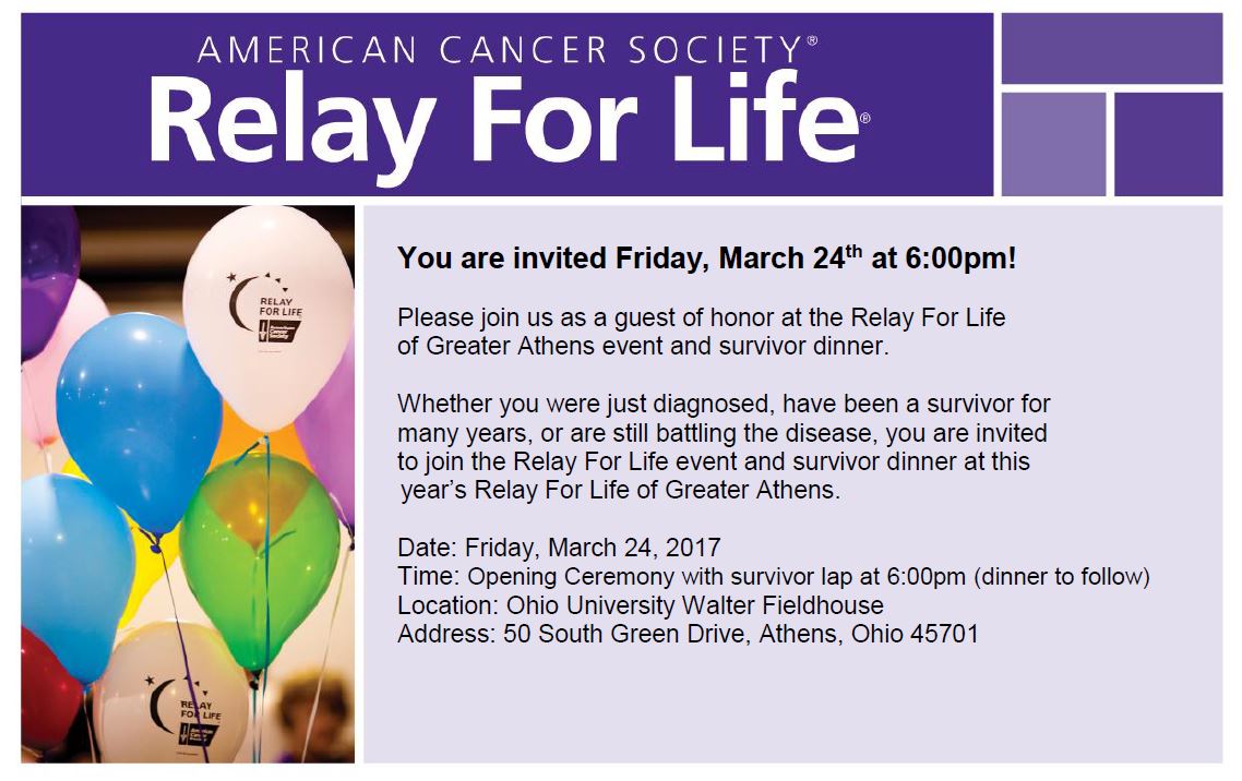 Relay For Life of Greater Athens - WOUB Public Media