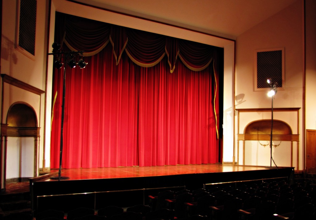 The stage of the Ariel Opera House in Gallipolis, OH. (Submitted) 