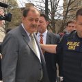 Coal magnate Don Blankenship is shown outside a federal courthouse in Charleston, W.Va.