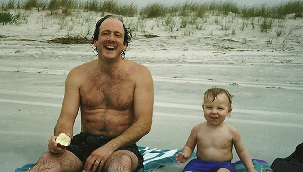 A photo of Frank Lavelle and his son, Billy, from around the year 2000. Lavelle's family has long resided in the Ohio Valley. (Submitted) 