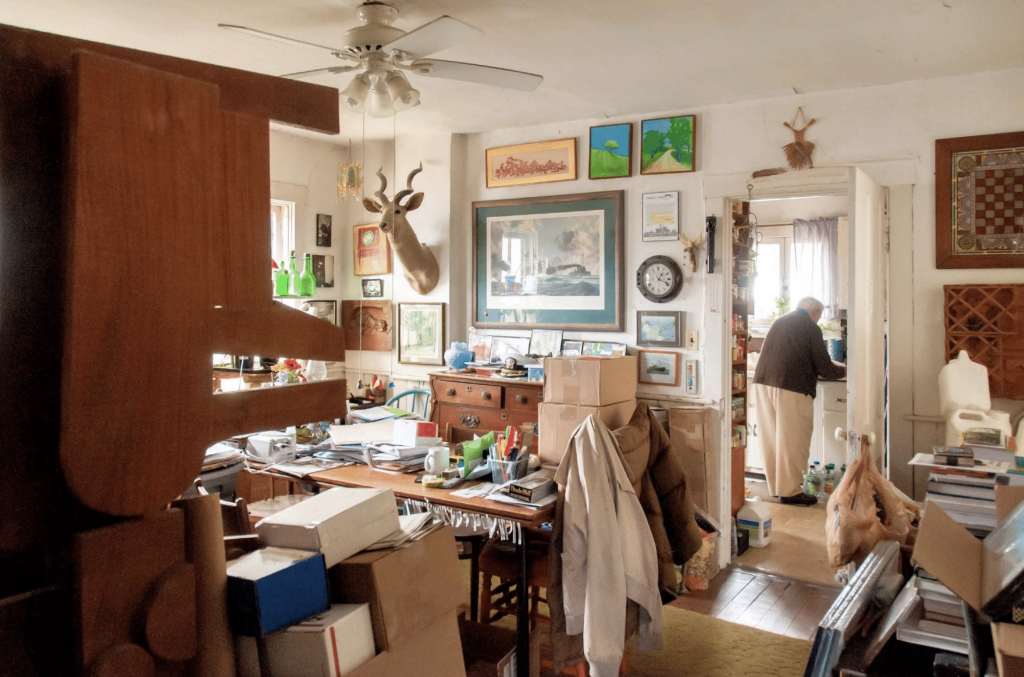 A look inside the late Bob Borchard's eclectic Guysville home. (Photograph by John Borchard) 
