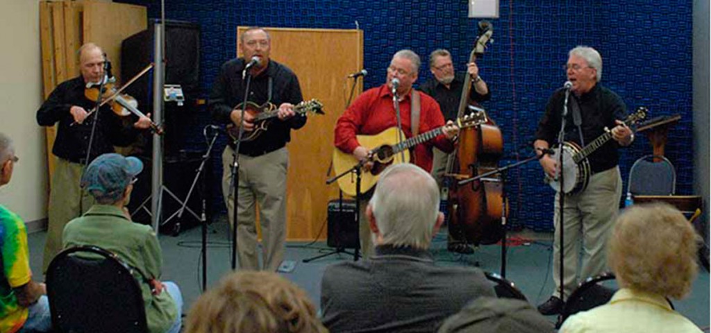 The Kevin Practer band performs in a installment of Showdown from 2014. (WOUB/Soozan Palsa) 