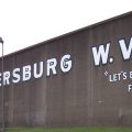 The Parkersburg flood wall