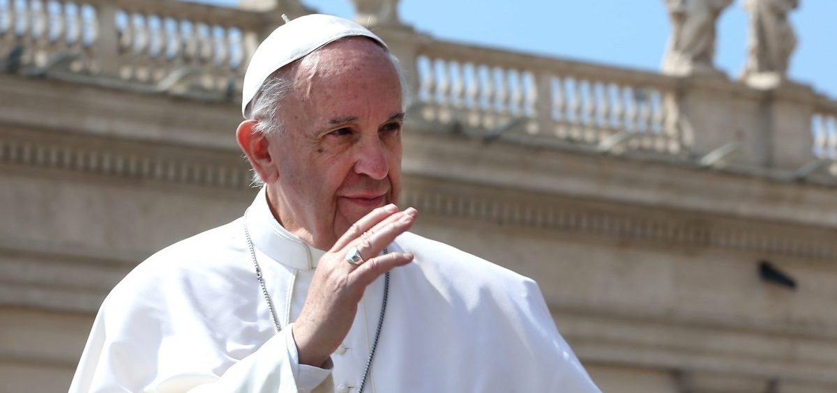 In an interview this week, Pope Francis criticized the phrasing about temptation in the Lord's Prayer. The pontiff is pictured here at the Vatican in April.
