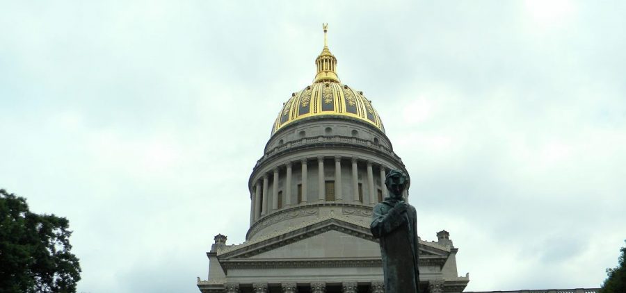 The West Virginia state capitol building