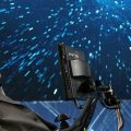 Professor Stephen Hawking sits onstage during the "Breakthrough Starshot" announcement at One World Observatory on April 12, 2016 in New York City.