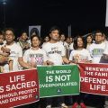 Anti-divorce protesters marched in Manila in February. The Philippine House of Representatives passed a bill in March that would legalize divorce.