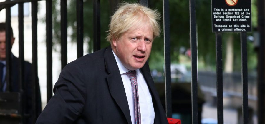 Boris Johnson told Prime Minister Theresa May on Monday that he was resigning his post as Britain's foreign secretary. He's seen here arriving at 10 Downing Street in London last week.