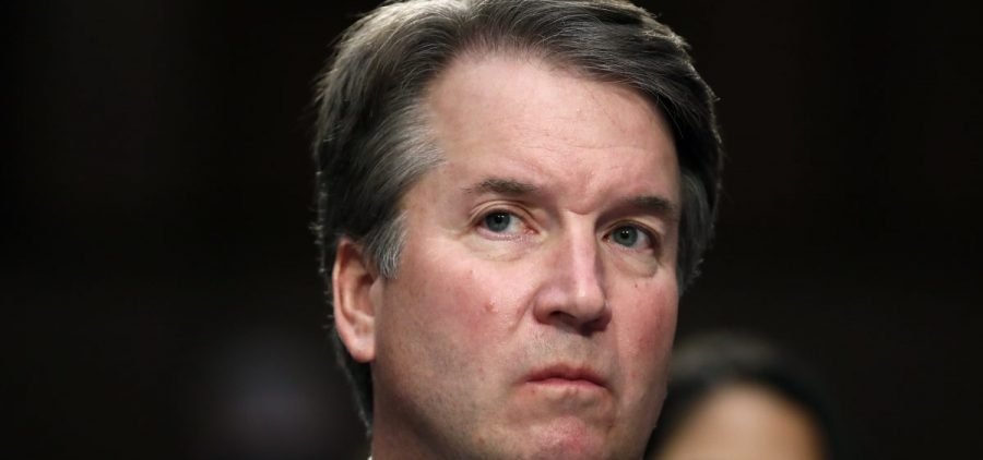 Supreme Court nominee Brett Kavanaugh during testimony before the Senate Judiciary Committee on Sept. 6. Two women have stepped forward to accuse Kavanaugh of inappropriate sexual behavior when he was a teenager.