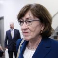 Sen. Susan Collins, R-Maine, walks on Capitol Hill on Wednesday. A key vote on Brett Kavanaugh's Supreme Court nomination, she said Thursday that the FBI investigation seemed "very thorough."