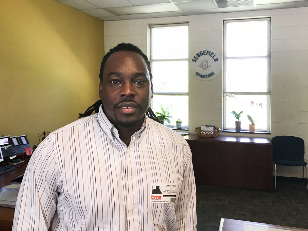 James E. Ford, a former North Carolina teacher of the year, is working with Sedgefield Middle School's administration to make the school more racially balanced.