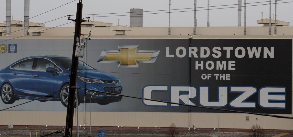 GM's Lordstown, Ohio, plant is one of five in North America that the company plans to shut down. The Trump administration threatened to retaliate by withholding federal subsidies for the company's cars.