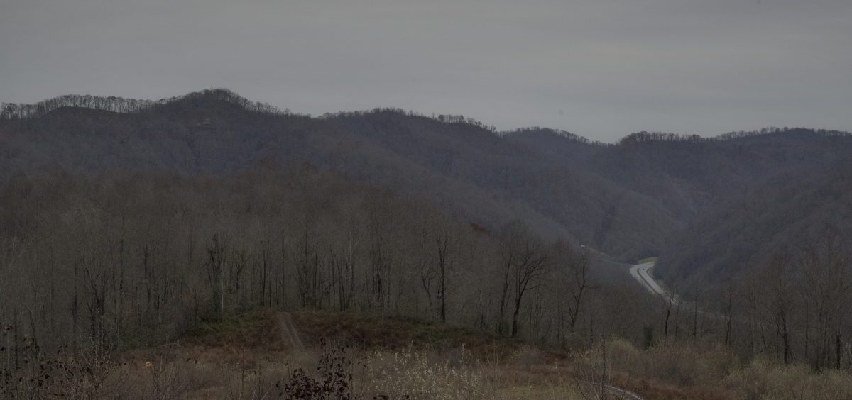 Former coal miner Danny Smith and his family used to ride their ATVs and go camping on this reclaimed strip mining site in Pike County, Ky. But Smith is no longer able to do such things because of his advanced black lung disease.