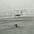 The Wright Brother's historic flight