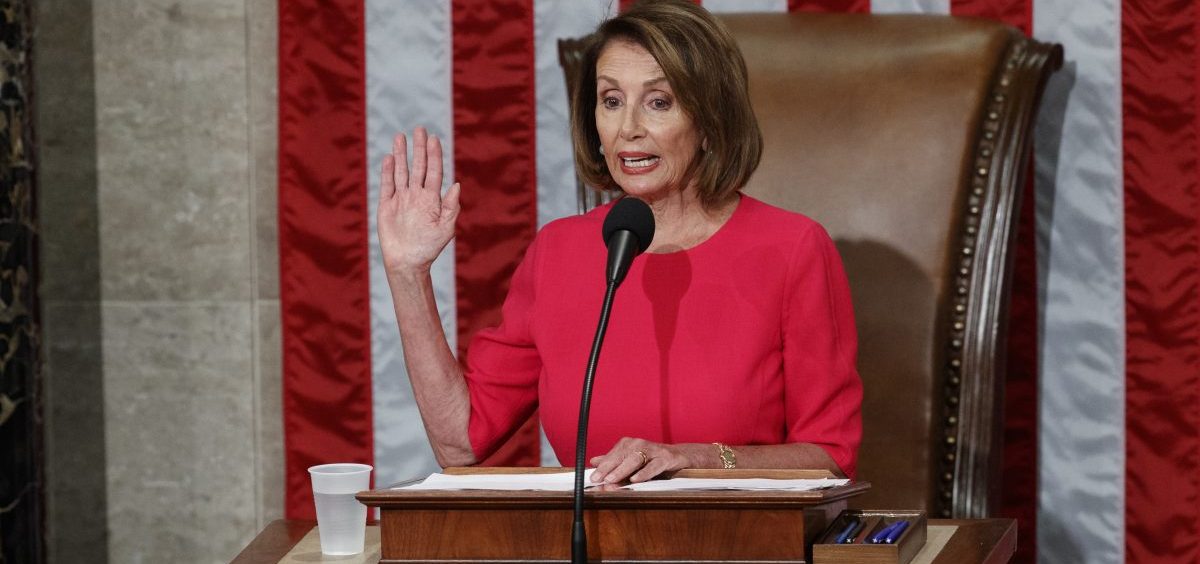 House Speaker Nancy Pelosi said in a speech Thursday to the new Congress that Democrats want "to lower health care costs and prescription drug prices and protect people with pre-existing medical conditions."