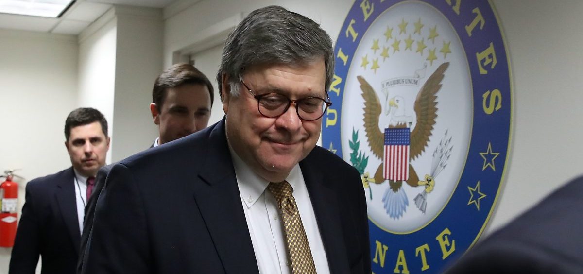 Attorney General nominee William Barr met with several senators on Jan. 29. The Senate Judiciary Committee on Thursday voted to recommend his nomination to the full Senate.
