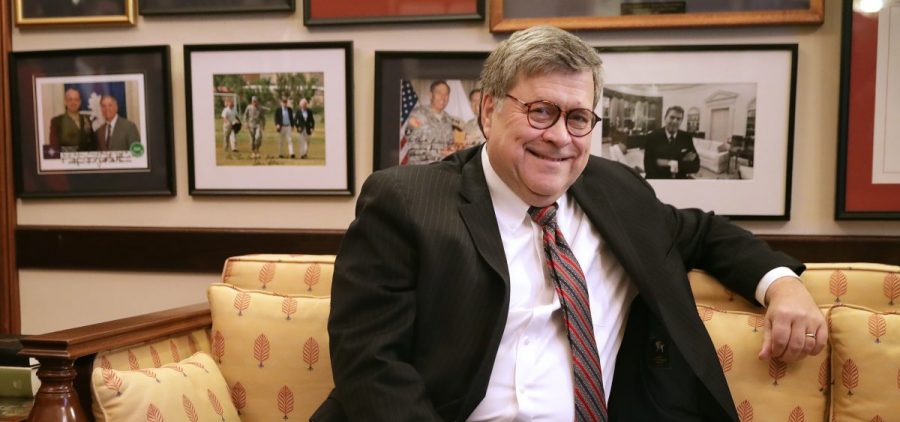 William Barr, pictured during a meeting on Capitol Hill on Jan. 9, has been confirmed as the next attorney general of the United States.