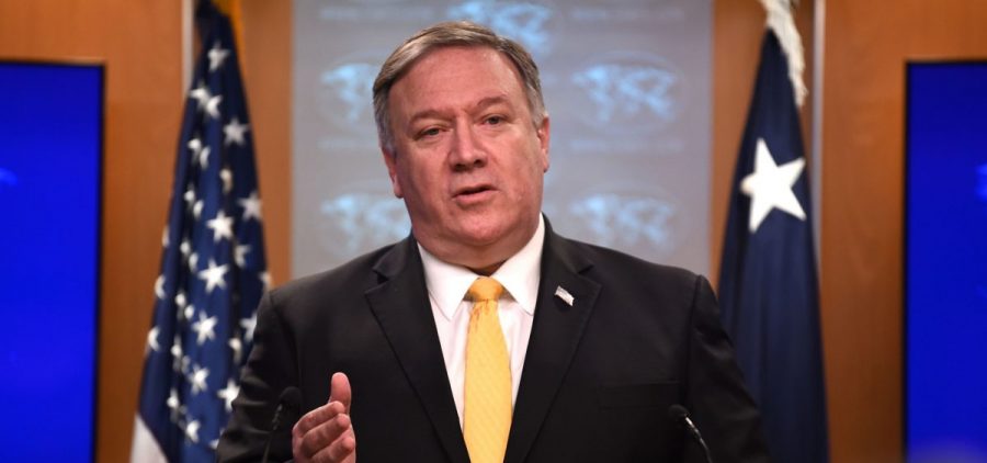Secretary of State Mike Pompeo tells reporters Friday that the United States will withdraw from the Intermediate-Range Nuclear Forces Treaty with Russia.