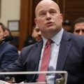 Acting U.S. Attorney General Matthew Whitaker testifies before the House Judiciary Committee on Capitol Hill on Friday.