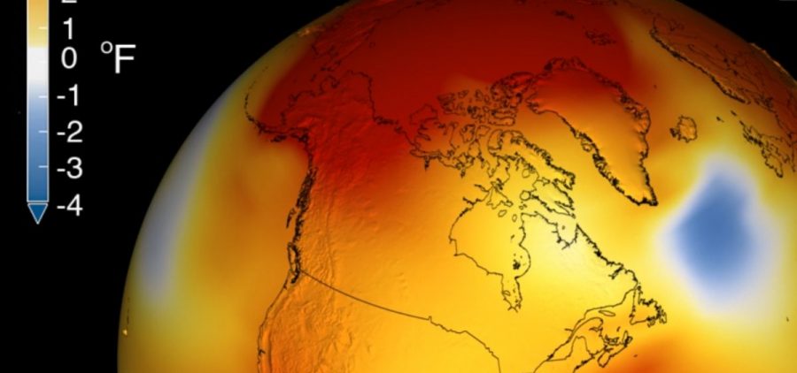 Earth's long-term warming Kathryn Mersmanntrend can be seen in this visualization of NASA's global temperature record, compared to a baseline average from 1951 to 1980.