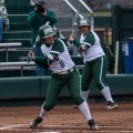Ohio Softball Katie Yun prepares for upcoming pitch