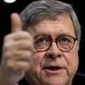 Then-Attorney General nominee William Barr testifies during a Senate Judiciary Committee hearing on Capitol Hill in Washington in January. Despite the House's vote on Thursday, the decision of how much of Mueller's report becomes public still rests in Barr's hands.