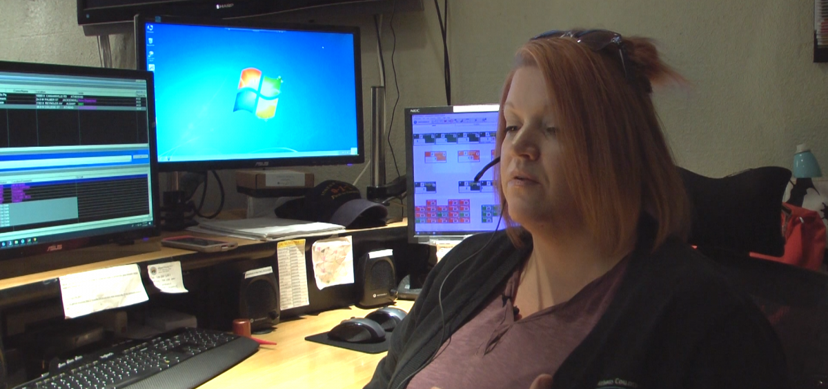 Elizabeth McQuade talks about her experience as a dispatcher