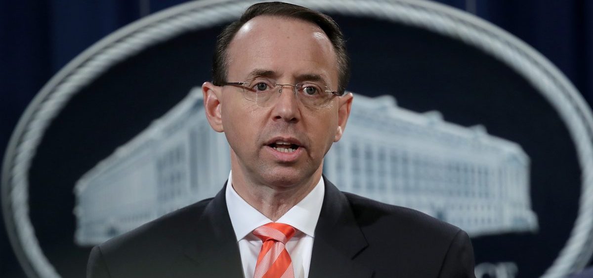 Deputy Attorney General Rod Rosenstein had been the public face of the investigation into Russian attacks on the 2016 election.