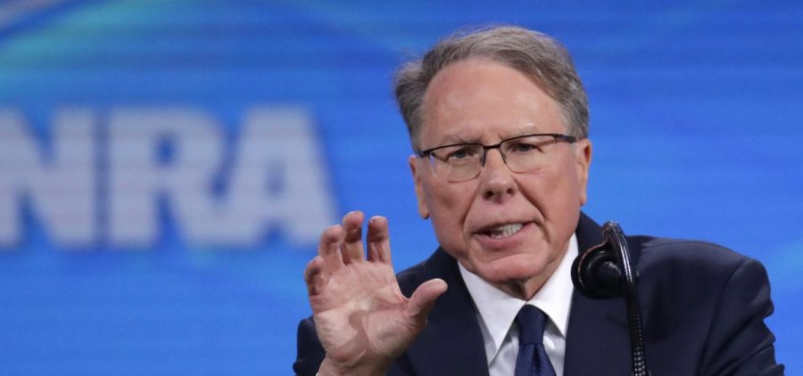 Nation Rifle Association Executive Vice President Wayne LaPierre's spending has come under scrutiny after documents were leaked detailing expensive clothing shopping trips.
