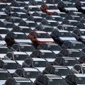 New cars sit in a lot at the Port of Richmond in California on May 24, 2018. The Trump administration on Friday announced a six-month delay in setting new tariffs on auto imports.