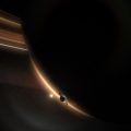 What the Voyager 2 may look like flying past Saturn